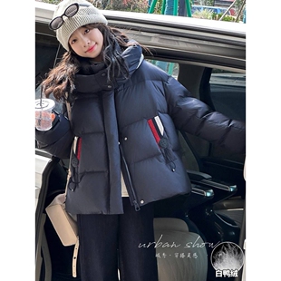 专柜品牌女童羽绒服冬季2025新款女孩洋气外套儿童女大童高充绒量