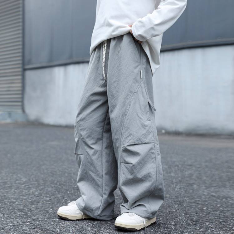 专柜品牌男童秋款工装裤2026洋气新款儿童韩版休闲阔腿裤男童透气