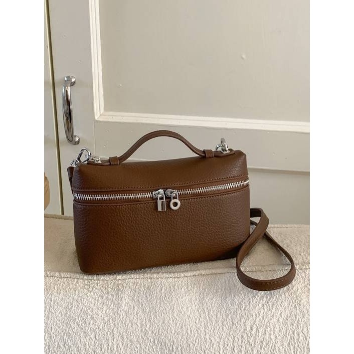 专柜品牌高级感饭盒包包女2025冬韩版新款手提包小众设计单肩斜跨,箱包皮具/热销女包/男包,小方包,淘宝优惠券,粉丝福利购,淘宝优惠卷