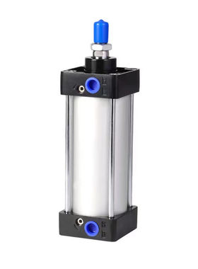 型SC标准气缸32蓝盖气缸大推力气动元件带磁可调行程SC32X500