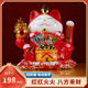 招财猫红红火火电动摇手居家纳福装 饰器办公店铺前台开业旺财礼物