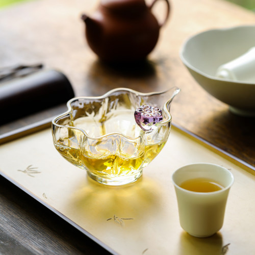 玻璃透明公杯家用分茶器