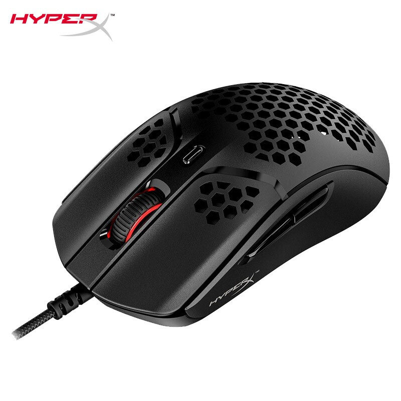 극도로 알려지지 않은 HYPERX 스피닝 파이어|무선 USB E스포츠 게이밍 마우스 경량 중공 LOL 치킨 CSGO