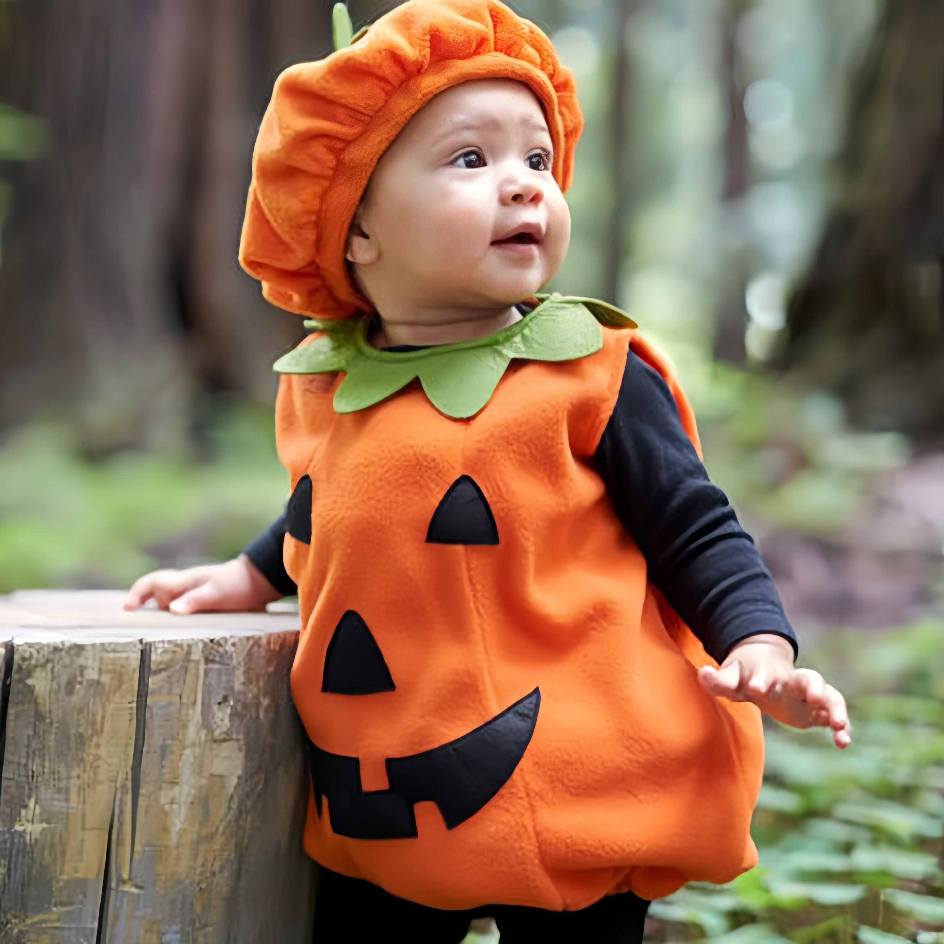 万圣节儿童服装男童女童宝宝南瓜衣服幼儿园halloween婴儿cos装扮