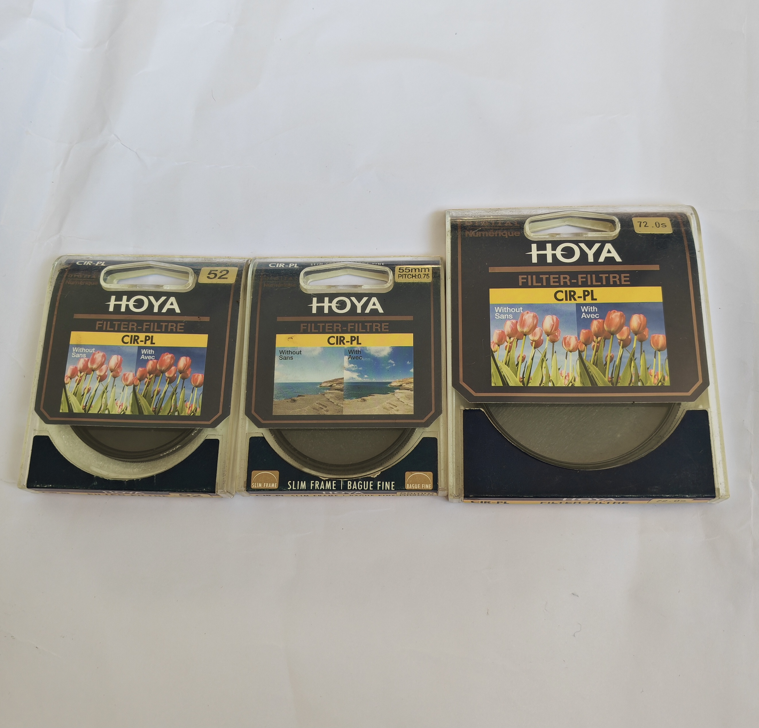 亏清货 保谷 CPL 52/55/72mm 正品行货防伪 偏振镜 偏光镜 包装旧