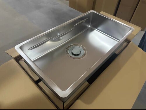 Toyoura日本进口压花水槽N760ZWDS不锈钢3D大单槽
