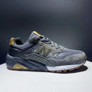 保暖跑步鞋 外贸尾货秋冬真皮运动休闲男鞋 撤柜N580百搭复古慢跑鞋