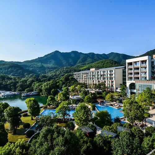 千岛湖自由洲际殿酒店-10/50/100元满减券-1.1元抢160元套餐券包