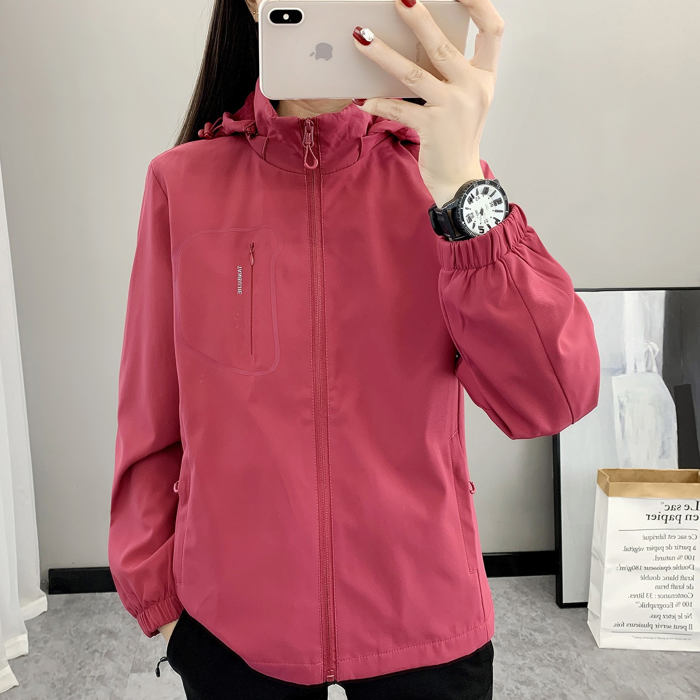 软壳软面秋冬户外抓绒衣外套