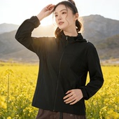 冰丝防晒衣女夏季 轻薄透气冰感皮肤风衣户外运动徒步登山连帽外套