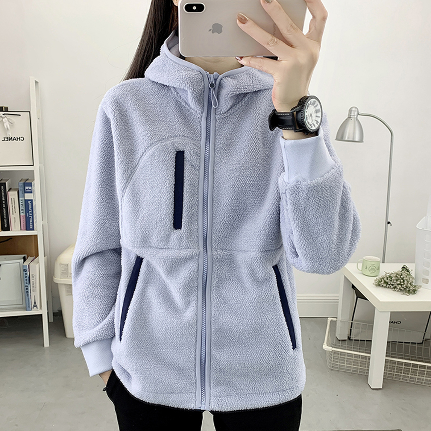 高端舒棉绒秋冬季保暖运动卫衣潮