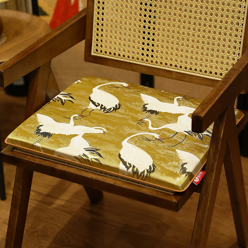 新中式古典椅垫红木椅子坐垫实木沙发椅垫圈椅餐椅茶椅垫太师椅垫