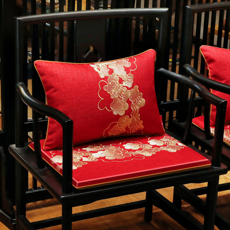 红木沙发坐垫中式餐桌椅圈椅茶椅垫久坐座椅靠垫家用椅子垫子定制,居家布艺,椅垫,淘宝优惠券,粉丝福利购,淘宝优惠卷