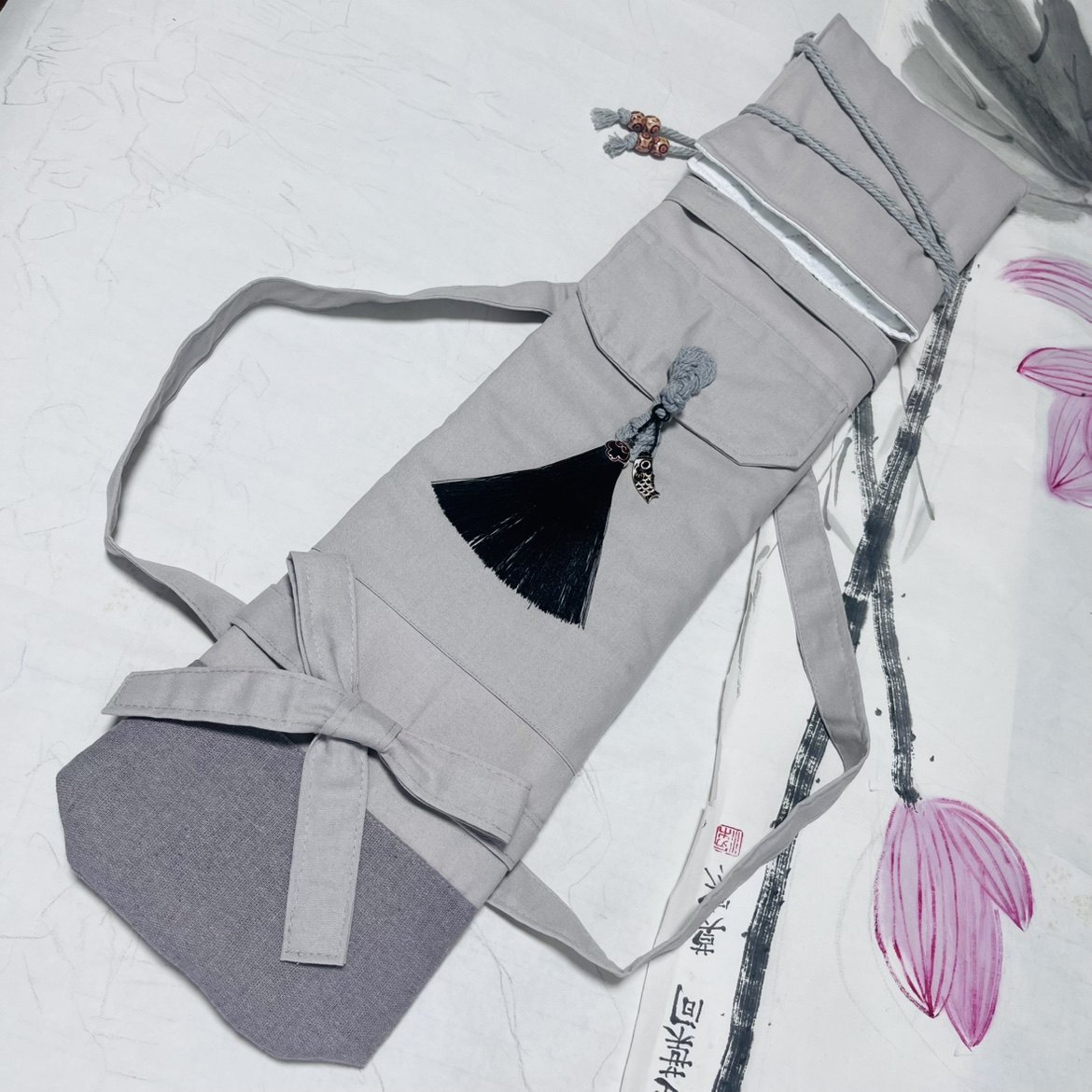 定制拼接保护套包多支装有分隔可背有收纳鱼竿球杆长袋子古琴箫袋,乐器/吉他/钢琴/配件,乐器包,淘宝优惠券,粉丝福利购,淘宝优惠卷