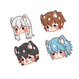 2021网红车贴 FF14艾默里克 奥尔什方最终幻想车身贴纸 网红车贴