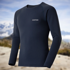 montbell日本24年秋冬新款户外T恤速干ZEO-LINE男士保暖内衣