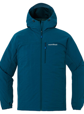 montbell日本2025年秋冬新款户外防风透气保暖连帽外套男舒适
