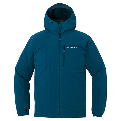 montbell日本2025年秋冬新款户外防风透气保暖连帽外套男舒适
