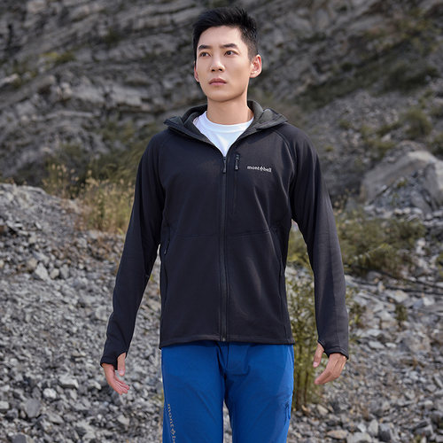 montbell秋冬上新男保暖抓绒衣