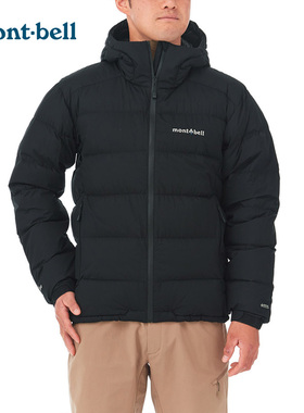 montbell24年冬季新款GTX800蓬防风鹅绒羽绒服男外套加厚连帽爆款