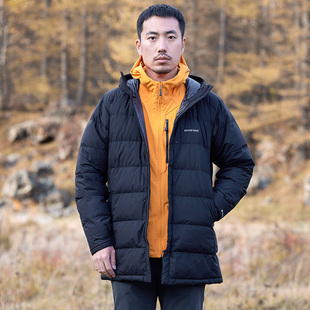 羽绒服男款 montbell户外2025秋冬新款 GTX防风防寒保暖鹅绒中长款