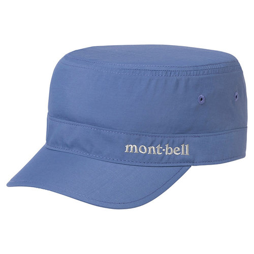 montbell日本夏季OD户外防风防紫外线平顶帽遮阳帽帽子