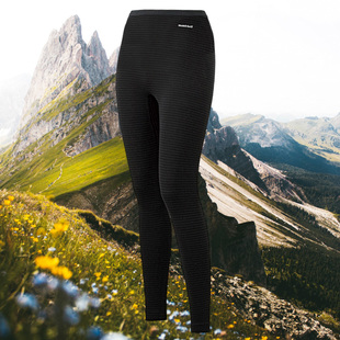 长裤 羊毛打底裤 户外运动休闲保暖女款 montbell日本2025年秋冬新款