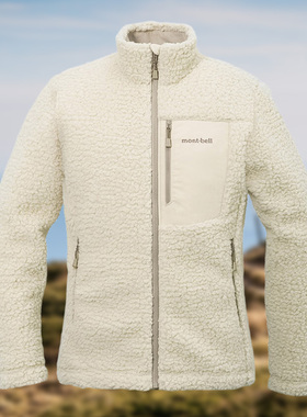 montbell日本2025年秋冬新款户外运动休闲保暖女款抓绒衣立领外套