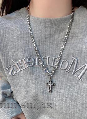 2026项链男钛钢不掉色年新款简约百搭高级感饰品女个性爆款配饰品