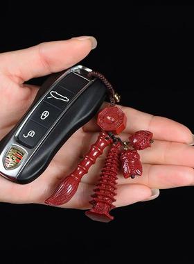 2026文昌塔文昌笔中考高考学生考试书包挂坠挂饰低含量朱砂钥匙扣