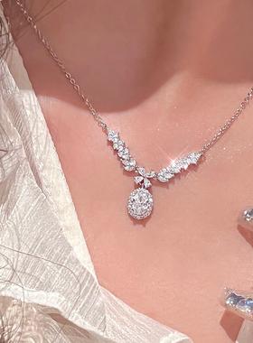 2026珍珠项链ins高级感百搭蝴蝶吊坠钛钢不掉色项链女夏饰品 义乌