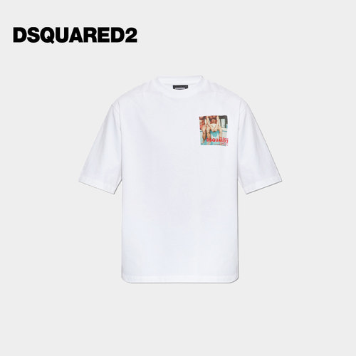 【春夏新品】DSQUARED2/D2次方 2026春夏男士圆领短袖T恤
