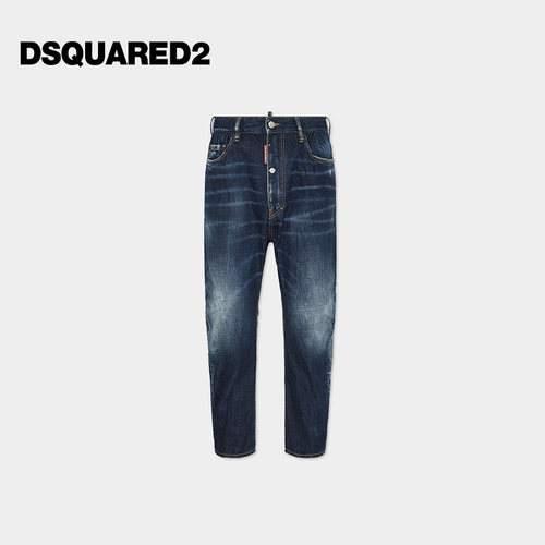 DSQUARED2/D2次方 男士宽松牛仔裤Big Brother
