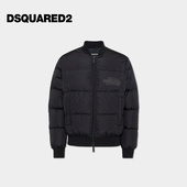 新品 DSQUARED2 D2次方 2025秋冬男士 拉链羽绒服外套上衣