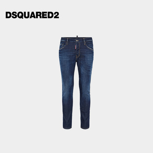 D2次方 2025秋冬 Skater 新品 Jean 牛仔裤 DSQUARED2 修身 男士