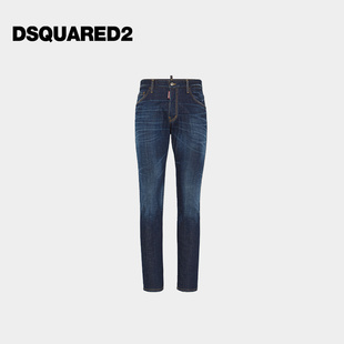 D2次方 2025秋冬 Cool 新品 Guy 牛仔裤 DSQUARED2 简约修身 男士