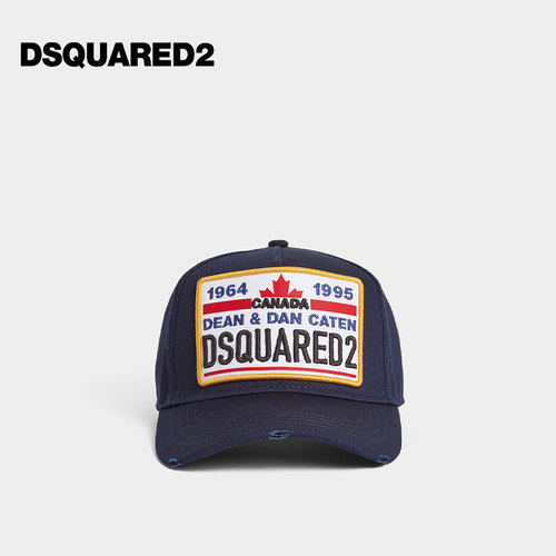 DSQUARED2/D2次方  男士棉质日常休闲棒球帽