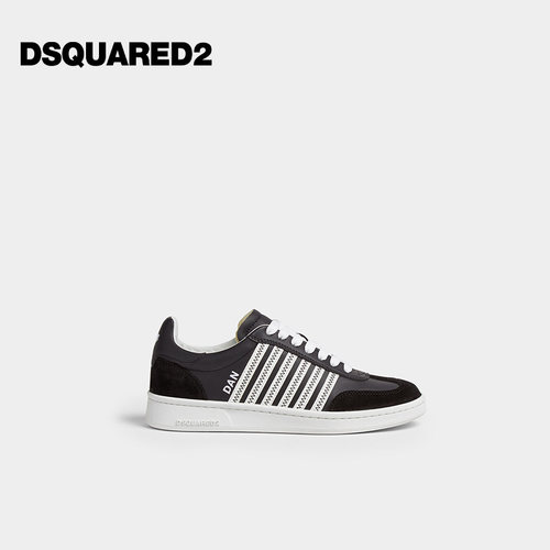 【5折】DSQUARED2/D2次方 秋冬女士时尚休闲运动皮革鞋
