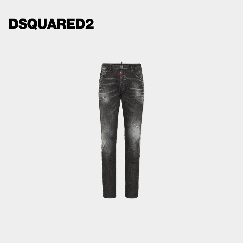 DSQUARED2/D2次方 男士修身牛仔裤COOL GUY图片