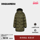 新品 DSQUARED2 D2次方 2025秋冬女士简约时尚 羽绒服
