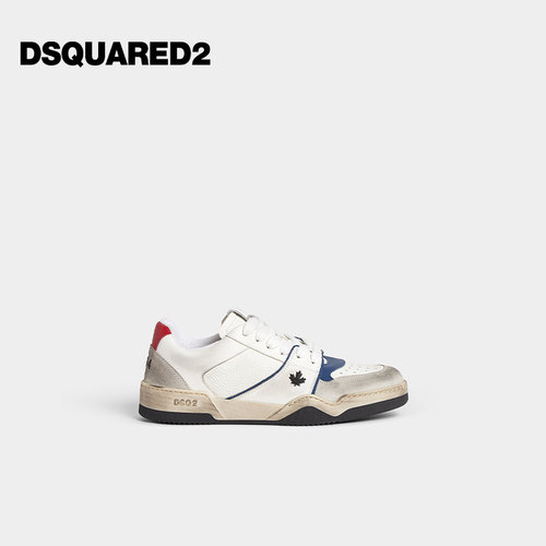 DSQUARED2/D2次方  男士做旧复古运动休闲鞋脏脏鞋