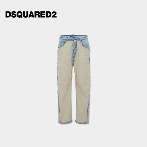 【5折】DSQUARED2/D2次方男士宽松凉感cleanfit牛仔裤Kawaii