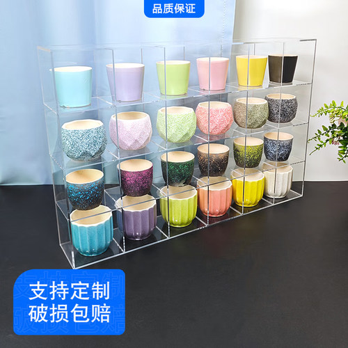 紫砂壶柜子马克杯展示架