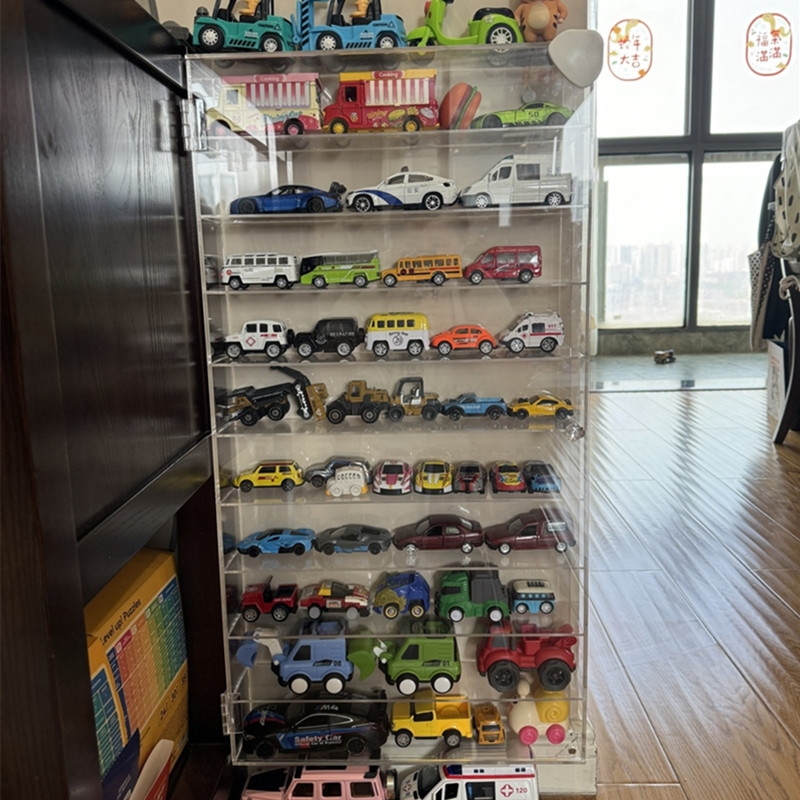 亚克力展示柜透明手办模型展示架