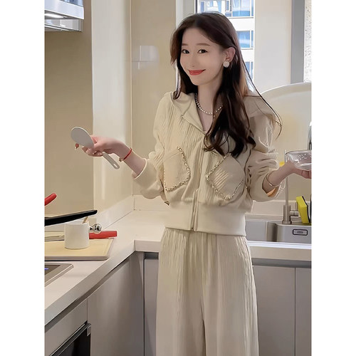 时尚洋气两件套休闲运动套装