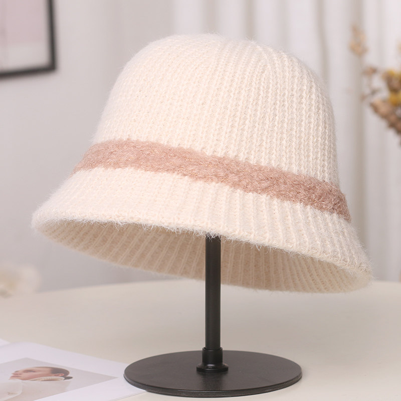 护耳帽毛线保暖针织加厚秋冬