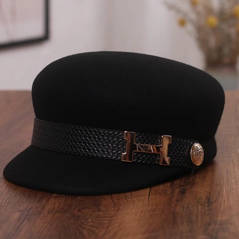 韩版百搭秋冬新款皮带字母装饰羊毛呢鸭舌帽女英伦复古时尚贝雷帽,服饰配件/皮带/帽子/围巾,帽子,淘宝优惠券,粉丝福利购,淘宝优惠卷