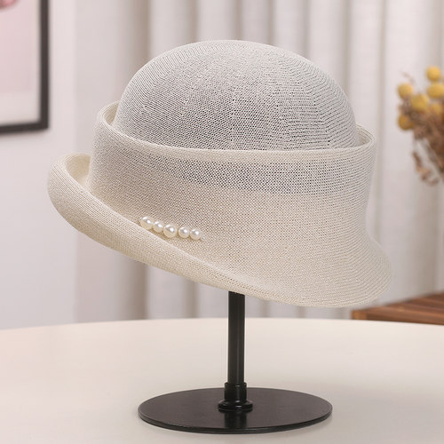 日系和纸轻薄透气渔夫帽女春夏