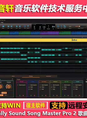 Song Master Pro 2.7.04 WIN版 歌曲大师 AI智能音频分析扒谱软件