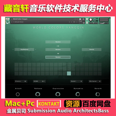 扬琴 民乐音源 Evolution Series World Colors Yangqin KONTAKT
